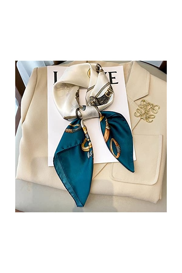 Yalych 2022 Foulard en Soie Belle Fleur sur Arbre chaîne châles et enveloppes Pashmina étole Accessoires pour vêtements