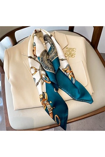 Yalych 2022 Foulard en Soie Belle Fleur sur Arbre chaîne châles et enveloppes Pashmina étole Accessoires pour vêtements