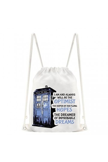 AKTAP Sac fourre-tout Doctor Tardis TV Show Who Tardis Doctor Movie Lover Gift Police Box Sac à bandoulière pour les fans, Sa