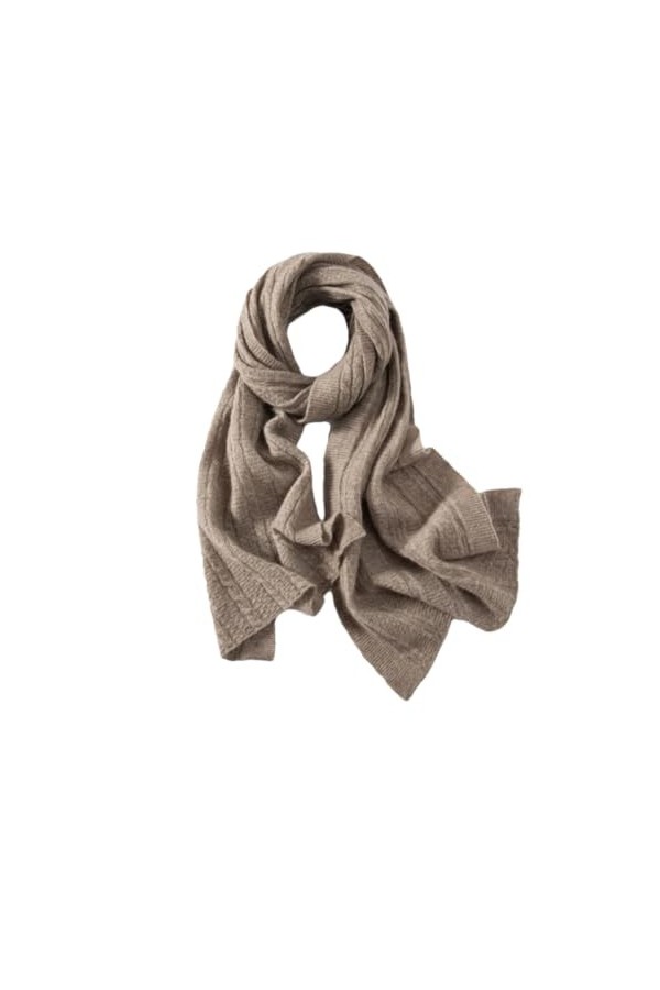 Dninmim Écharpe en cachemire solide pour femme, 160 x 40 cm, pour printemps, automne et hiver, léger et doux, Polaire turquoi