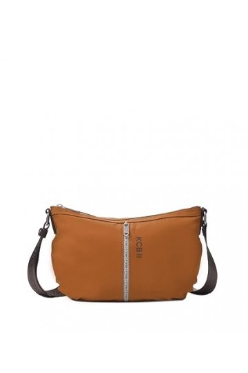 KCB Sac à bandoulière combo végétalien moyen, ocre
