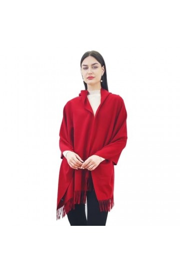 YXRHRong Écharpe pashmina pour femme, demoiselle dhonneur, mariage, hiver, châles et châles pour robe de soirée, Rouge 03, 7