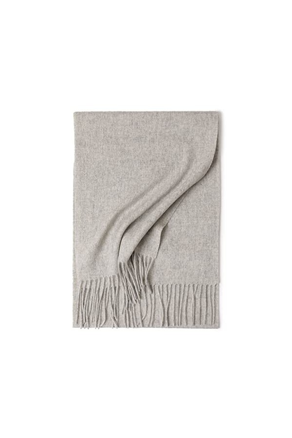 Foulard en Soie, Écharpes Couverture pour Femme Pashmina Doux Chaud Pashmina Châle Toute Tenue Toutes Saisons Accessoire Vête