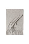 Foulard en Soie, Écharpes Couverture pour Femme Pashmina Doux Chaud Pashmina Châle Toute Tenue Toutes Saisons Accessoire Vête
