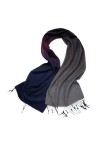 Dvbfufv Écharpe châle en cachemire pour femme Hiver Automne Femme Chaud Casual Pashmina Écharpe, Bleu foncé EN8, taille uniqu