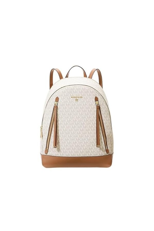 Michael Kors LG Backpack, Bag Women, Vanilla/ACRN, 30 x 11 x 36