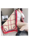 écharpe 2021 Écharpe en Laine dhiver Multicolore Plaid Foulard Marque Pashmina Écharpes Couverture Châles Wraps Écharpes Fem