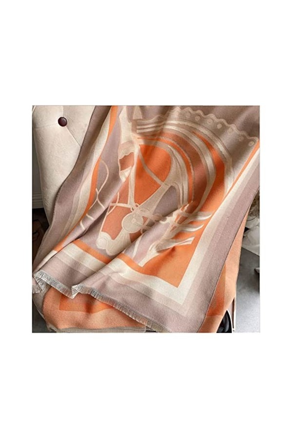écharpe 2021 Design Print Laine Hiver Écharpe Femmes Marque Écharpes Pashmina Châles Wraps Écharpe Couverture Écharpes Chaude