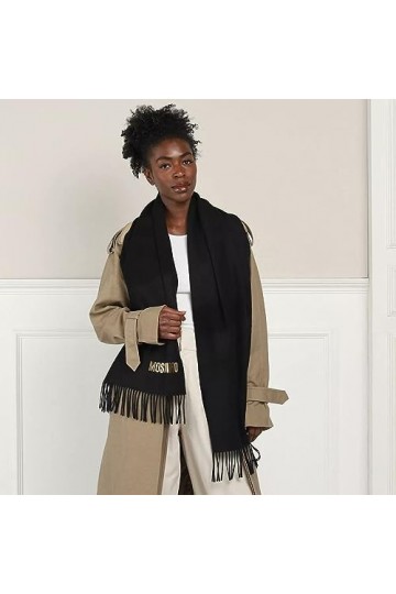 MOSCHINO femme �charpe black