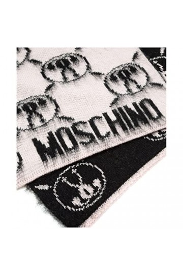 MOSCHINO femme Double question mark écharpe rosa