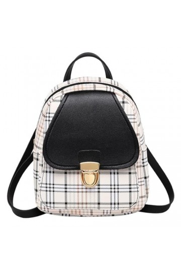 TSLBW Mini Sac à Dos pour Femme, PU Étanche Backpack Décontractée, Mini Sac à dos Tendance en Cuir Synthétique pour Femme pou