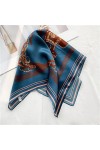 Echarpes Femme Foulard en Soie de Mûrier en Soie Petit Carré for Femmes Printemps et Été Style Peinture à lhuile Couleur : 