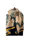 ACiyD Écharpe Hiver Écharpes Chaudes Cachemire Épais Bandanas Écharpes Imprimées De Luxe Couvertures Châles Et Châles pour Fe