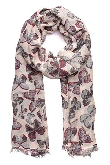 Alberotanza Light Pashmina 70 % cachemire 30 % soie papillon