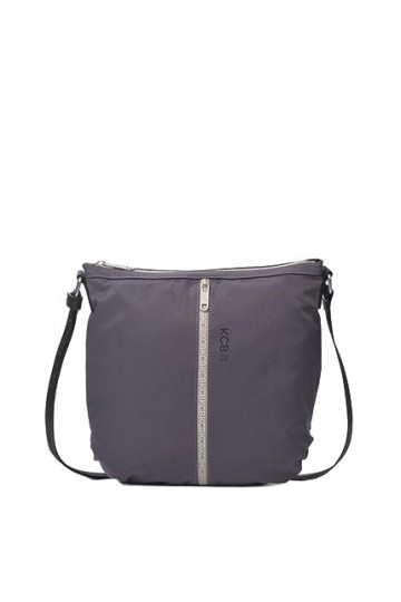 KCB Grand sac à bandoulière Combo Vegan, gris