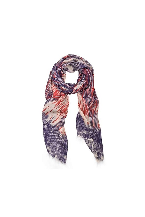 Light Pashmina 70 % cachemire 30 % soie Abstract Lines