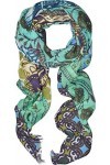 Alberotanza Light Pashmina 70% cachemire 30% soie Mosaic Elephant
