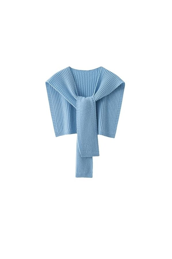 Bciopll Écharpe En Cachemire Pour Femmes, Châle/Cardigan/Écharpe, Châle Pashmina Tricoté Assorti Avec Tout color 2