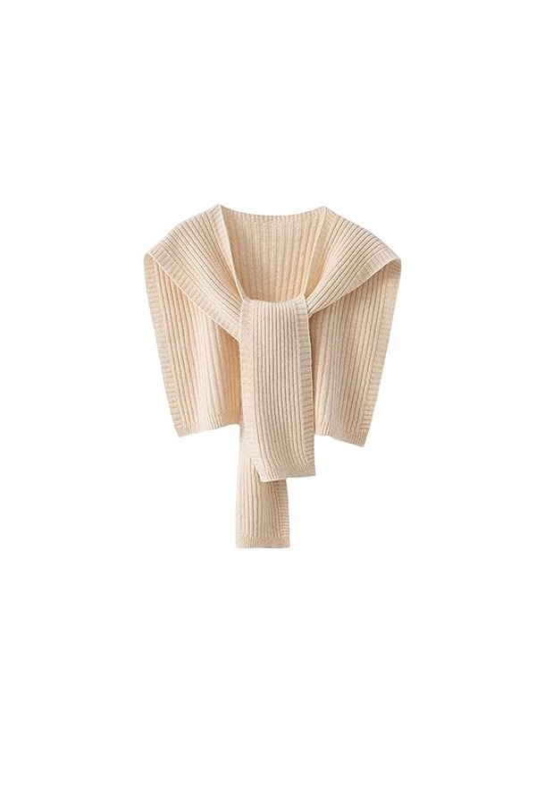 Bciopll Écharpe En Cachemire Pour Femmes, Châle/Cardigan/Écharpe, Châle Pashmina Tricoté Assorti Avec Tout color 2