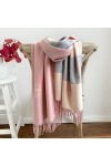 Samnuerly Écharpe Cachemire Écharpe Hiver Femmes Pashmina Châles Chaud Couverture Wraps Femme Foulard Bandana Marque Épais Éc