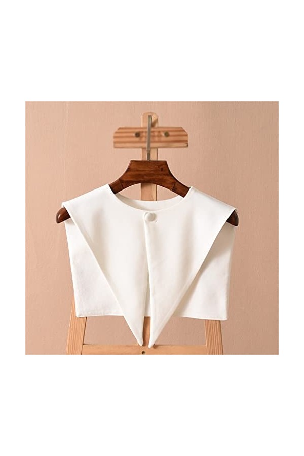 GRETD Petit Châle, Faux Col, Petit Costume, Col, Chemise Décorative, Jupe, Col Allumé Color : A, Size : One size 