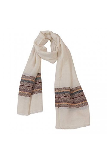 Himalayan Hand Woven Kashmir 100% Pashmina Fine Wool Stole/Shawl / Scarf