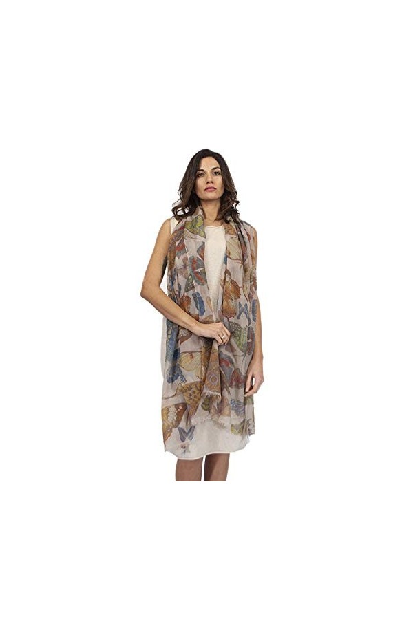 Mivania Cashmere - Pashmina - D1500018 - Multicolore - Taille unique