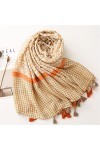 ZAIZAI Patchwork Tassel Viscose Châle Écharpe Lady Pashmina a volé 180 * 90cm Color : A, Size : 180cm*90cm 