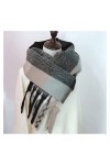JHYS Femmes Dames Écharpe, Écharpe À Carreaux Imitation Cachemire Femmes Automne Hiver Épais Chaud Pashmina Châles Wraps Femm