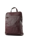 modamoda de - T141 - Sac à dos ital 3 en 1 en cuir pour femme, taupe, siehe Beschreibung