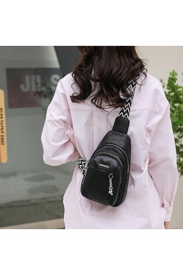 Myhozee Sac à bandoulière pour femme - En cuir synthétique - Petit sac à bandoulière pour les sports de plein air, la randonn