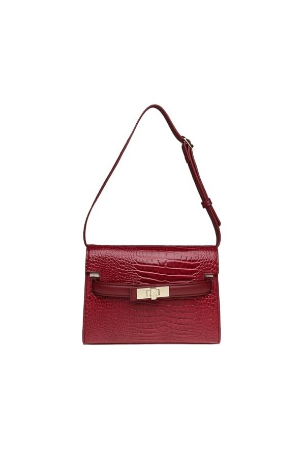 Steve Madden Sac Bmagnify Femme, Shoulder Bag Medium, Simili-cuir, Bordeaux, 23 x 16 x 7 cm, bordeaux