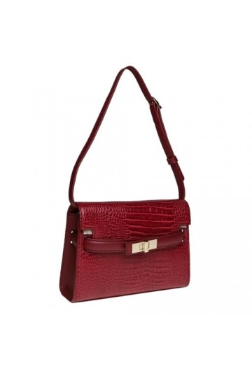 Steve Madden Sac Bmagnify Femme, Shoulder Bag Medium, Simili-cuir, Bordeaux, 23 x 16 x 7 cm, bordeaux