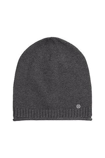 ESPRIT 993EA1P305 Bonnet, 020/Dark Grey, Taille Unique Femme