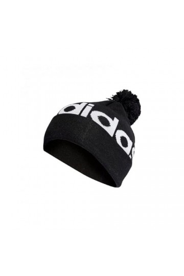 adidas Bonnet Pompon Mixte Noir/Blanc, Adulte M/L , noir/blanc, L