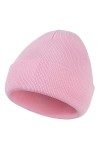 Durio Bonnet dhiver chaud - Pour homme et femme - Design moderne, Rose, taille unique