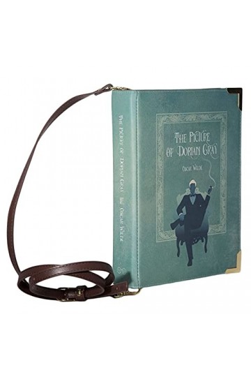 Well Read Sac à main The Picture of Dorian Gray pour les amateurs de littéraire - Sac à main pour femme Sac bandoulière pour 