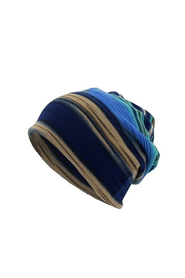 Bonnet Femme Hiver Polaire Bonnets À Ourlet Roulé Cache Cou dhiver Chaude Et Epaisse en Tricot Accessoires Chauds De Ski en 