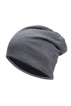 YTZL Bonnet dhiver pour homme - Bonnet tricoté pour femme - Bonnet dhiver en polaire - Bonnet basque - Bonnet de sport - Bo