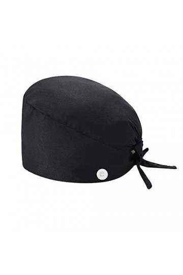 BUDAOWENG Bonnets De Travail Casquette Hôpital Bandeau Anti-poussière Absorption De La Sueur Gommage Chapeau Dentiste Salon S