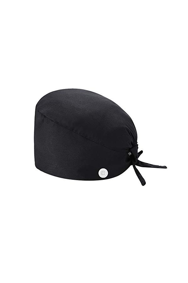 BUDAOWENG Bonnets De Travail Casquette Hôpital Bandeau Anti-poussière Absorption De La Sueur Gommage Chapeau Dentiste Salon S