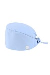 BUDAOWENG Bonnets De Travail Casquette Hôpital Bandeau Anti-poussière Absorption De La Sueur Gommage Chapeau Dentiste Salon S
