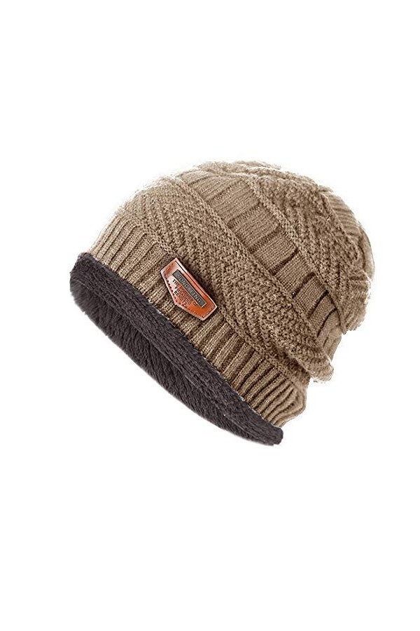 Bringbring Hiver Chaud Bonnet,Tricoté Bonnet Et Ensembles De Cache,Bonnet Tricoté Flexible Bonnet dhiver Chaud pour Femme av