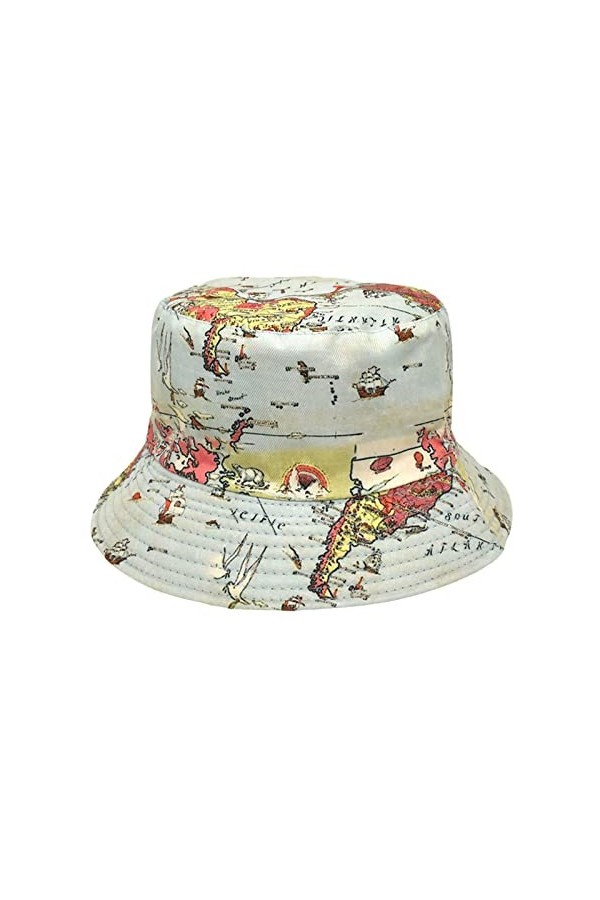 Chapeau de pluie imperméable pour femme - Motif animal marin - Pour homme européen et américain - Double face - Chapeau de pl