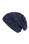 ZEELIY Femme Bonnet Turban plissé Indian Musulman Couvre-tête Section Mince Dentelle Respirant Chapeau,Chimio/radiothérapie P