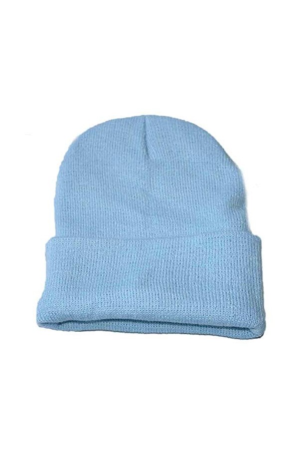 Feiboyy Bonnet dhiver chaud pour femme - Masque de protection et bonnet en tricot - En laine - Bonnet de ski - Bonnet de cou