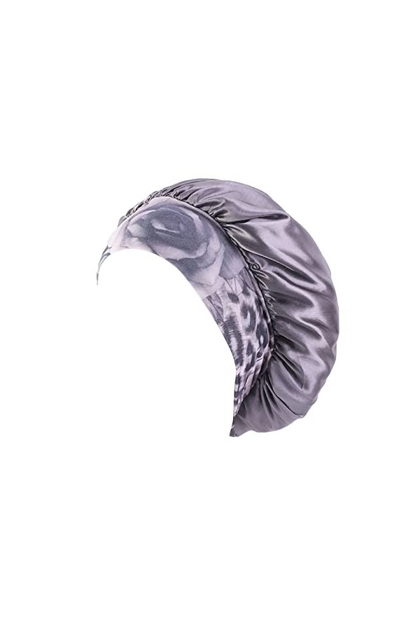 Chapeau dété moderne en satin - Taille de la tête réglable - Pour homme et femme - Double couche - Avec doublure en satin - 