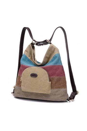 NIZIKE Sac à main en toile de femmes/Sacs à bandoulière/Sac à dos Khahi 