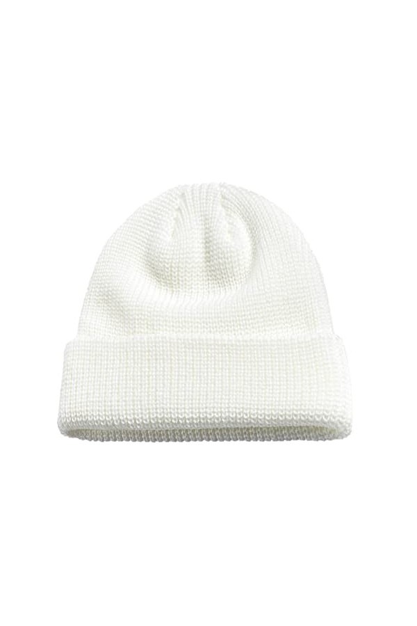 Chapeaux rigides cool pour hommes et femmes - Couleur unie - Jolis bonnets tricotés super doux et extensibles - Chaud - Chape