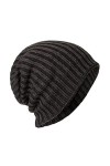 Zylione Bonnet dhiver pour homme et femme - Bonnet tricoté doux et chaud - Bonnet de ski - Bonnet de manchette pour homme et